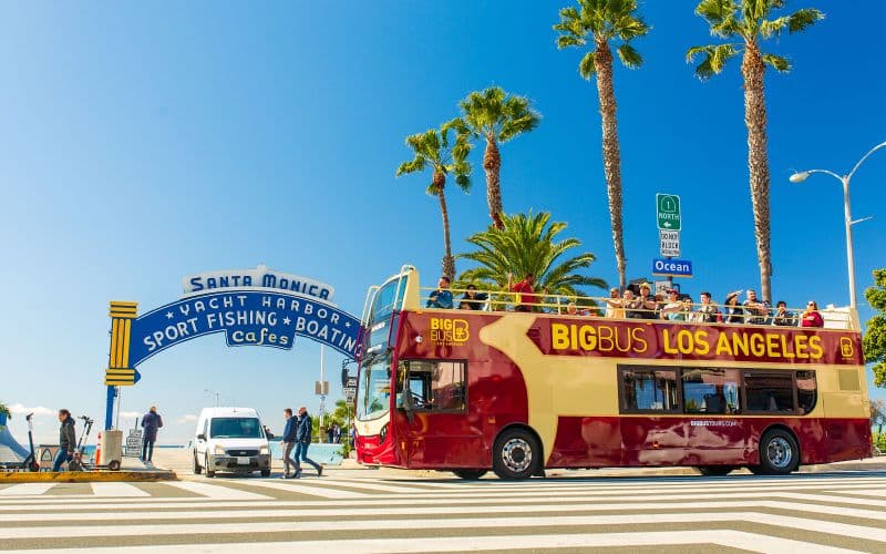 Billet Big Bus : Tour en bus Hop-On Hop-Off de Los Angeles avec visite en option des maisons de célébrités