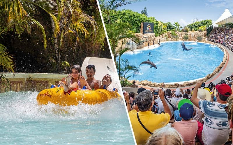 Billet Combo : Billets d'entrée pour Siam Park + Loro Parque
