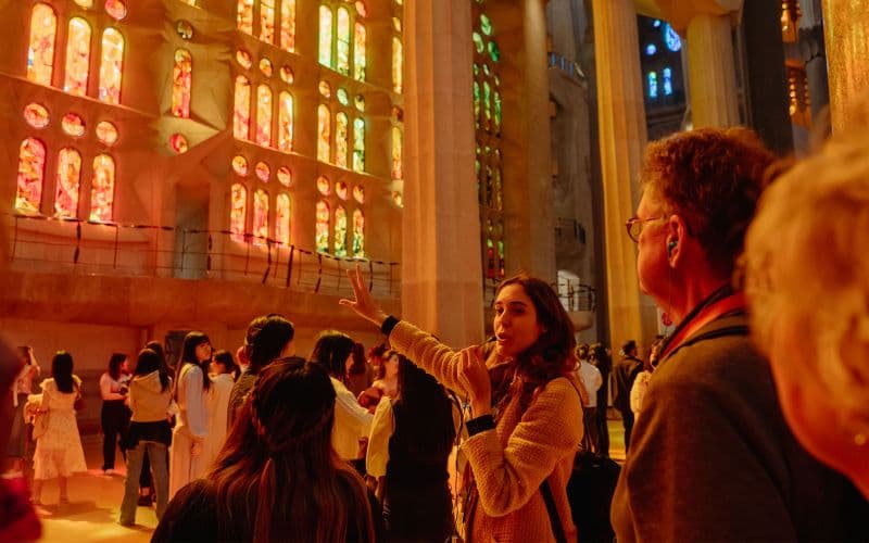 Billet Visite guidée de la Sagrada Familia avec accès rapide