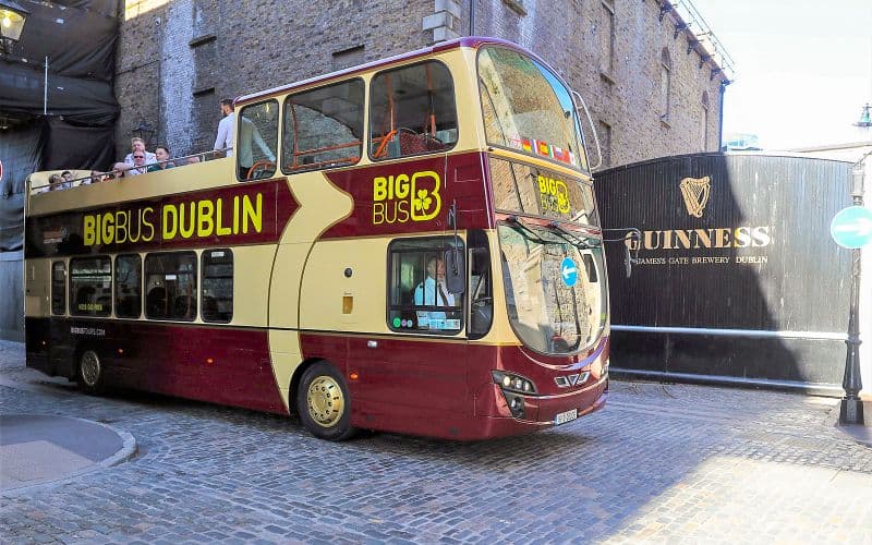 Billet Big Bus : tour en tour Hop-On Hop-Off à Dublin