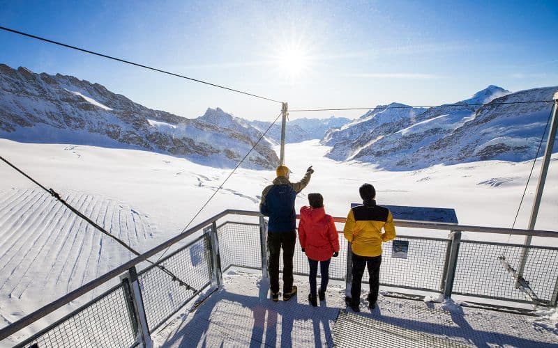 Billet A partir de Lucerne/Zürich/Genève : Jungfraujoch Visite guidée d'une journée