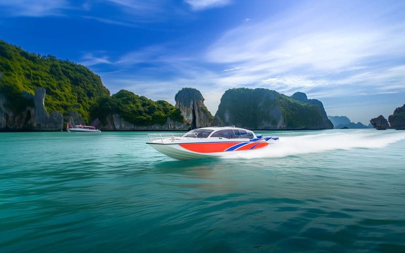 Billet À partir de Phuket : Visite des îles Khai Island en bateau à moteur