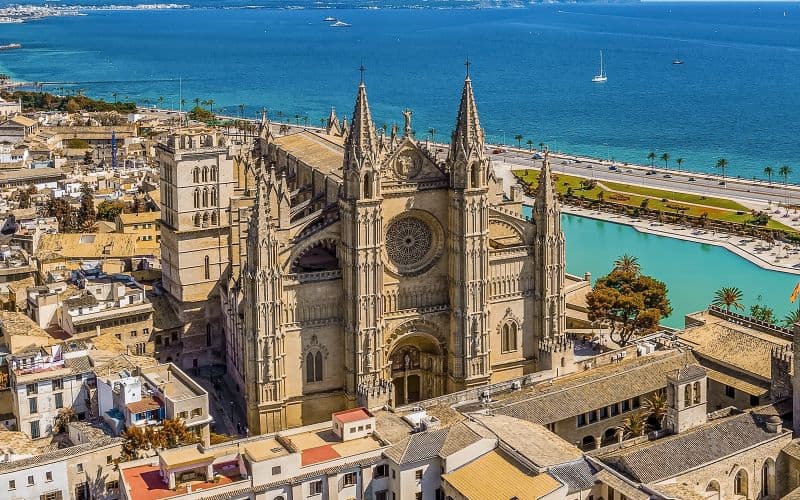 Billet Billets coupe-file pour la cathédrale de Palma avec accès à la terrasse