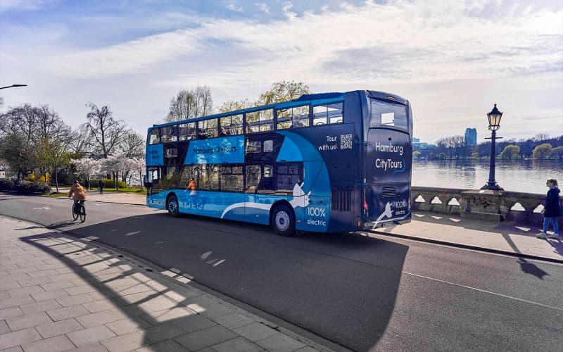 Billet Stadtrundfahrt : Hambourg Tour en bus Hop-On Hop-Off