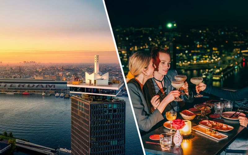 Billet Entrée rapide à A'DAM Lookout avec options de restauration