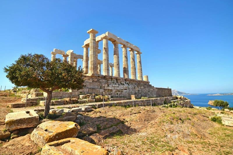 Billet Visite du cap Sounion et du temple de Poséidon à Athènes