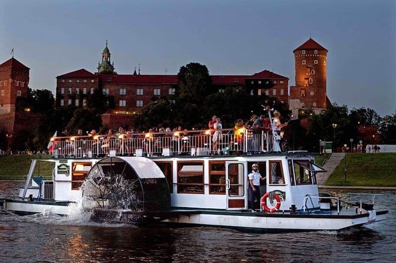 Billet Croisière nocturne sur la Vistule à Cracovie