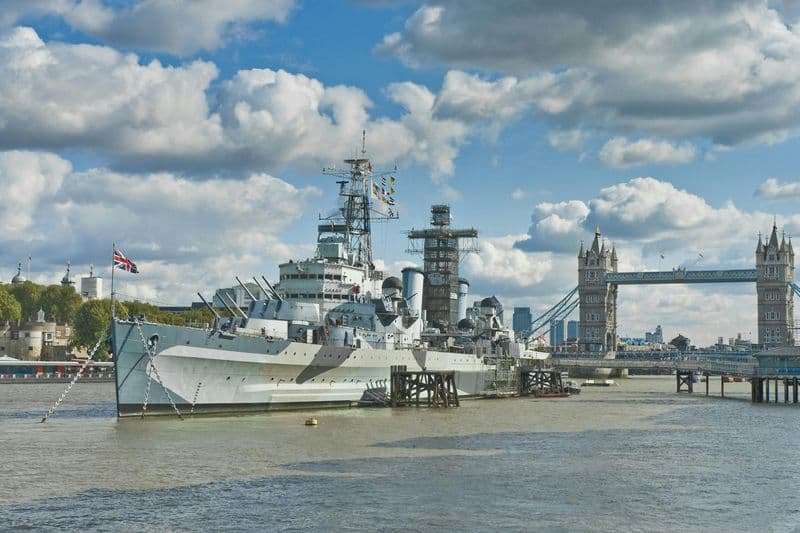 Billet Billets HMS Belfast à Londres