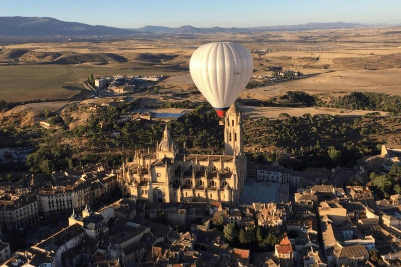 Billet Excursion à Ségovie depuis Madrid avec vol en montgolfière