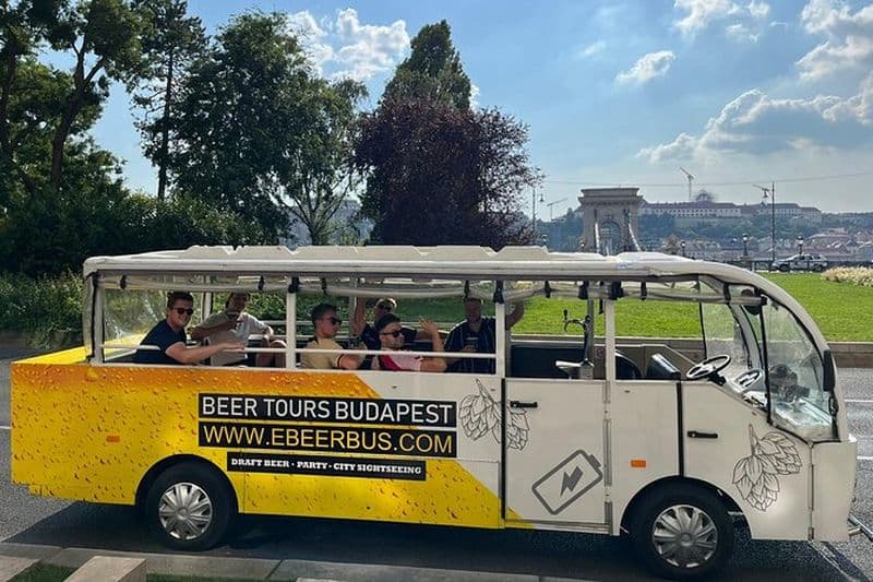 Billet Tour de bière en bus à Budapest
