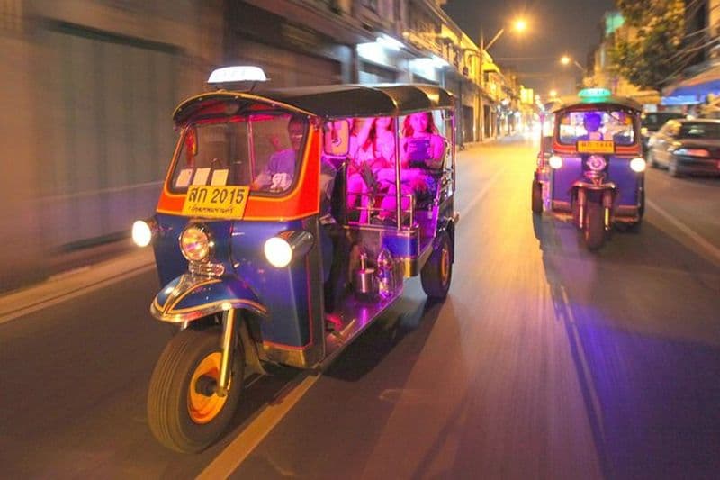 Billet Tour gastronomique de Bangkok en tuk tuk