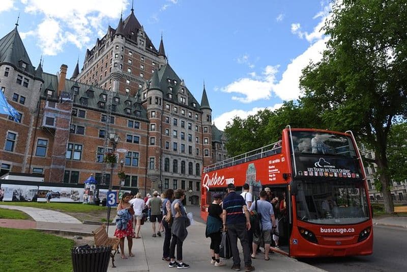 Billet Bus touristique de Québec