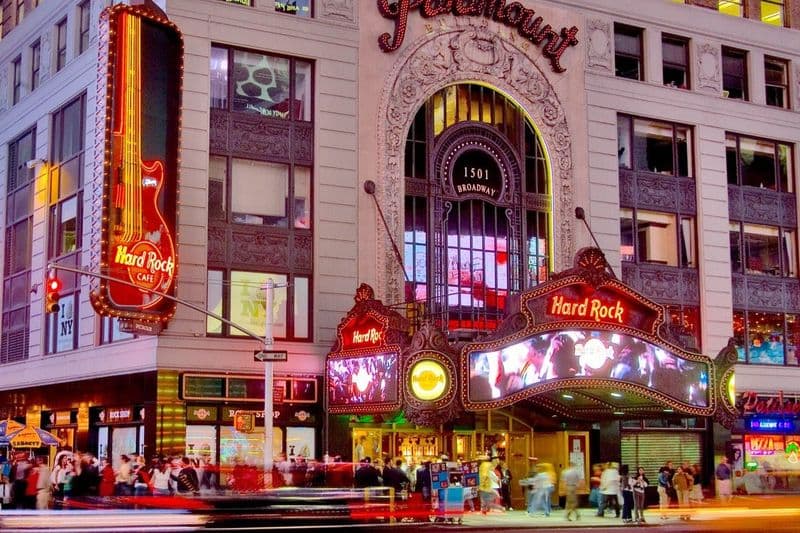 Billet Réservation avec menu pour le Hard Rock Cafe de Times Square