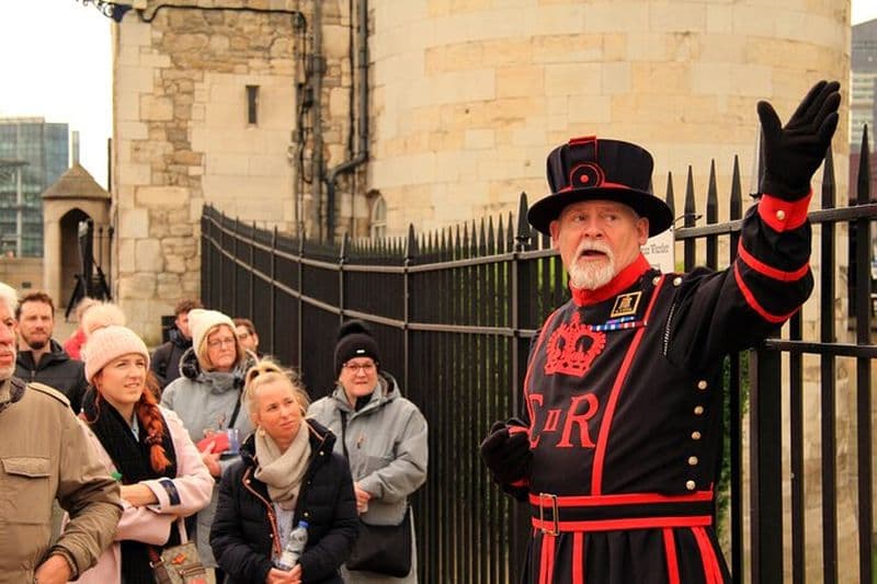 Billet Billets pour la Tour de Londres avec une visite guidée par un Beefeater
