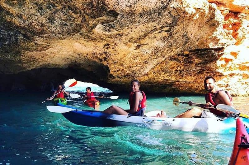 Billet Excursion en kayak avec snorkeling à Ibiza