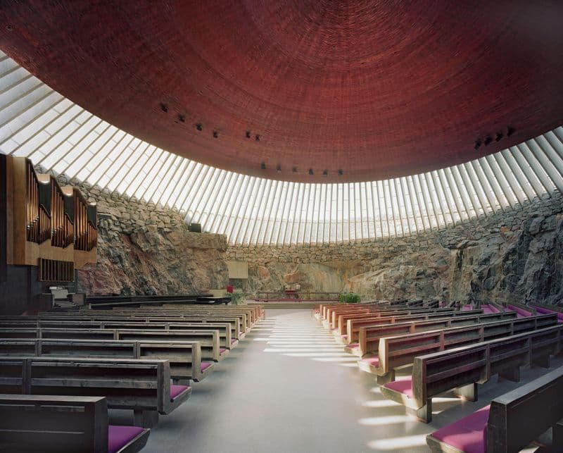 Billet Billets pour l'église Temppeliaukio d'Helsinki