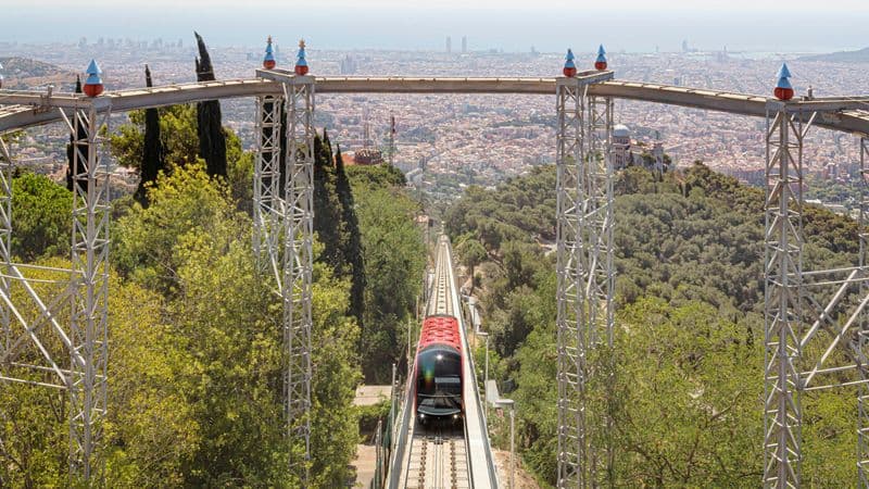 Billet Billet aller-retour pour le funiculaire du Tibidabo à Barcelone
