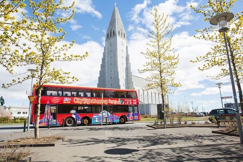Billet Bus touristique City Sightseeing de Reykjavik