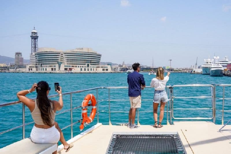 Billet Balade en catamaran à Barcelone