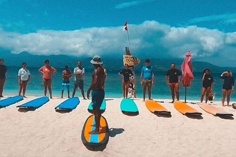 Billet Cours de surf à Gili Trawangan