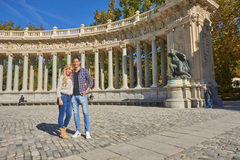 Billet Séance photo professionnelle au Parc du Retiro de Madrid