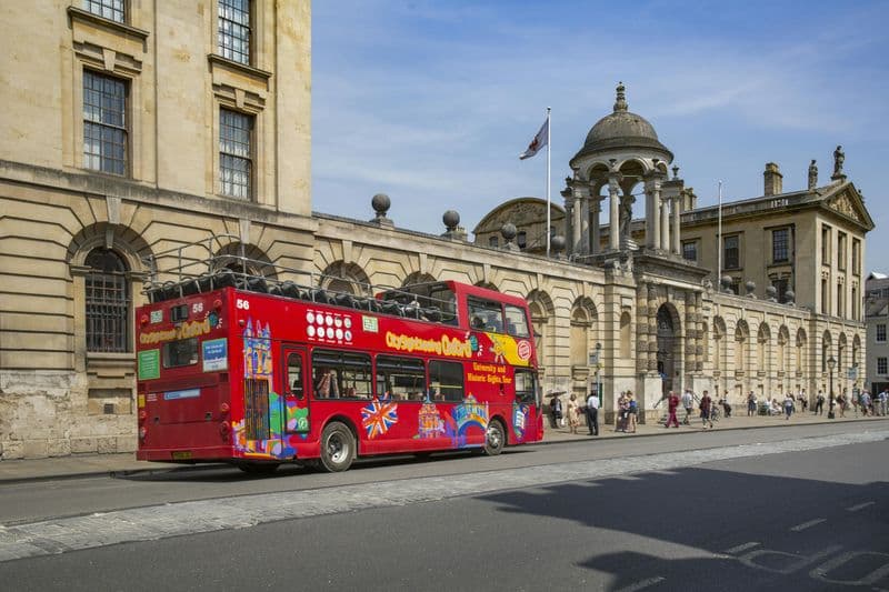 Billet Bus touristique City Sightseeing d'Oxford