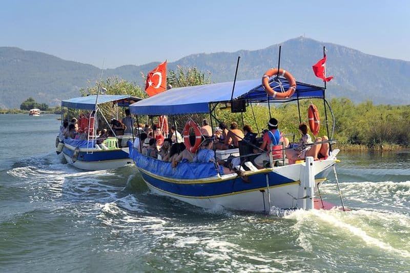 Billet Excursion à la Plage des Tortues et à Dalyan avec bain de boue depuis Fethiye