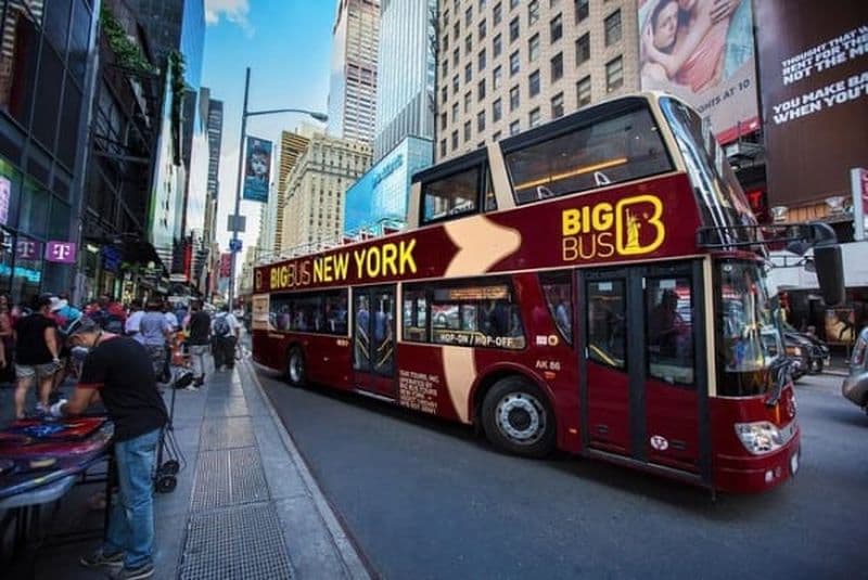 Billet Bus touristique de New York avec arrêts libres