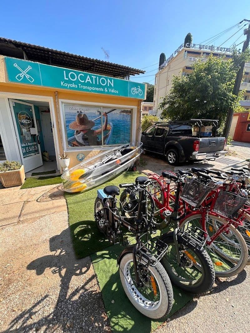 Billet Location de vélos chez CLEAR KAYAK Location