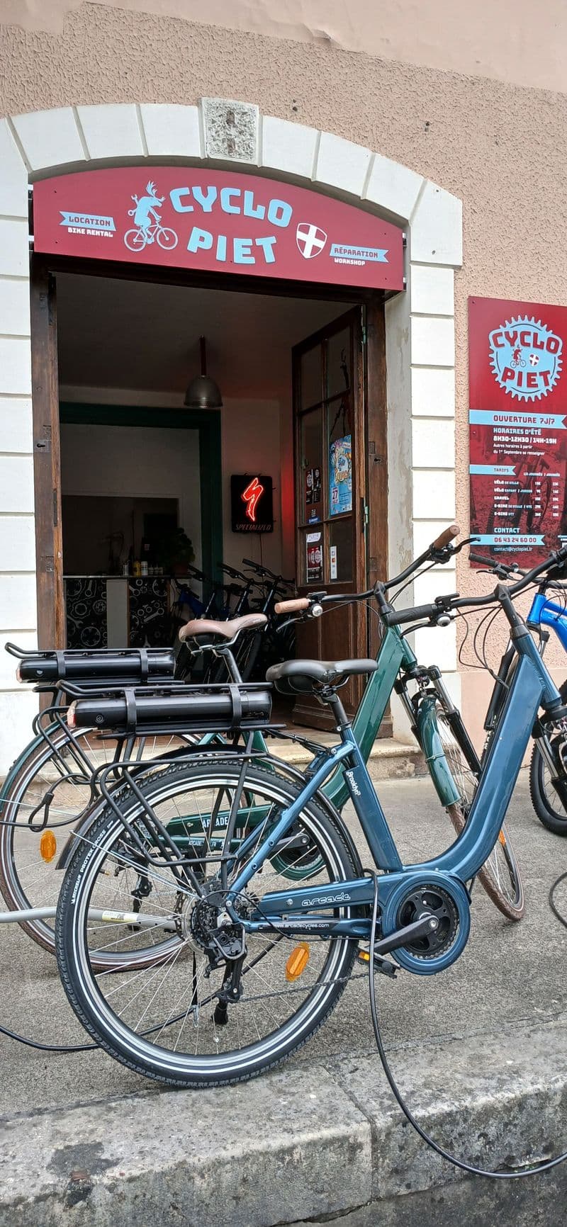 Billet Location de vélos chez CYCLOPIET