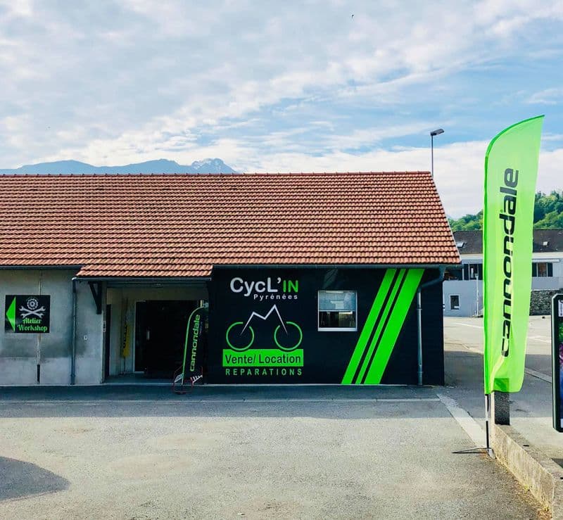 Billet Location de vélos chez Cycl'in Pyrénées