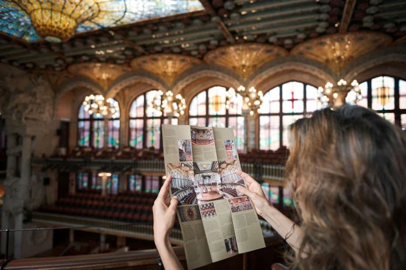 Billet Self-Guided Visit of Palau de la Música Catalana With Brochure