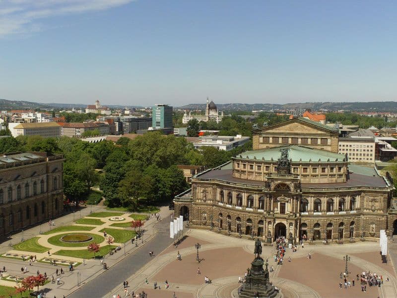 Billet Dresden walking tour with New Green Vault and Semper Opera visit
