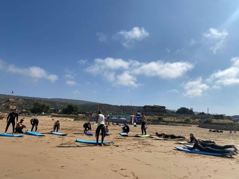 Billet Cours de surf avec prise en charge à Agadir et Taghazout