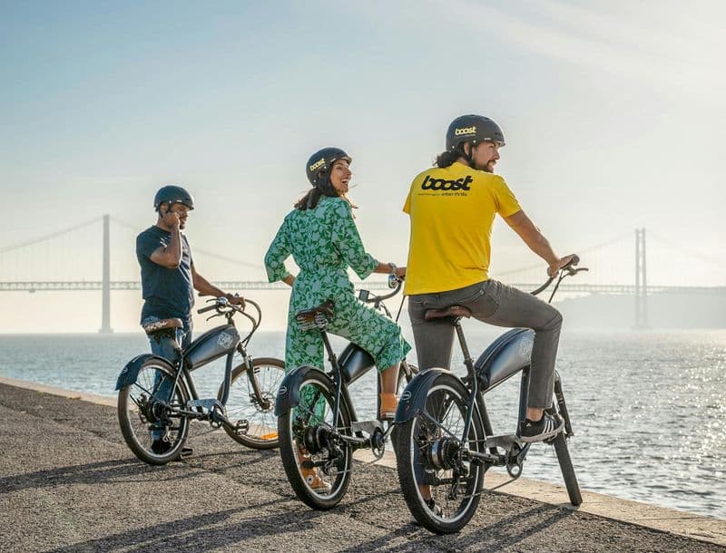 Billet Suivez le circuit fluvial en vélo électrique à Lisbonne