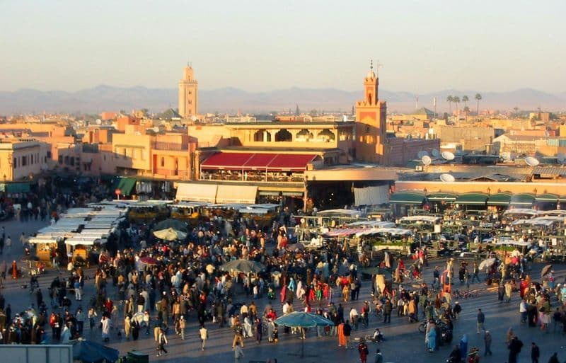Billet Marrakech City Guided Tour with Jemaa El-Fna Square and Lunch