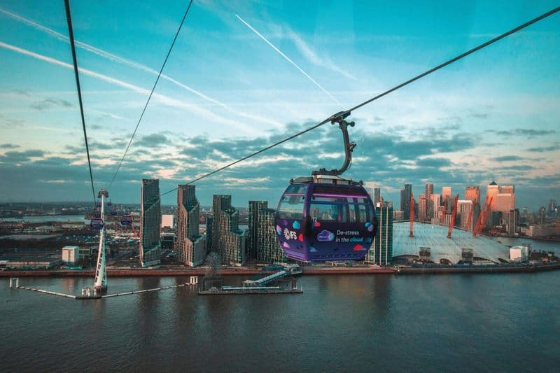Billet Thames River Cruise and IFS Cloud Cable Car Roundtrip Tickets