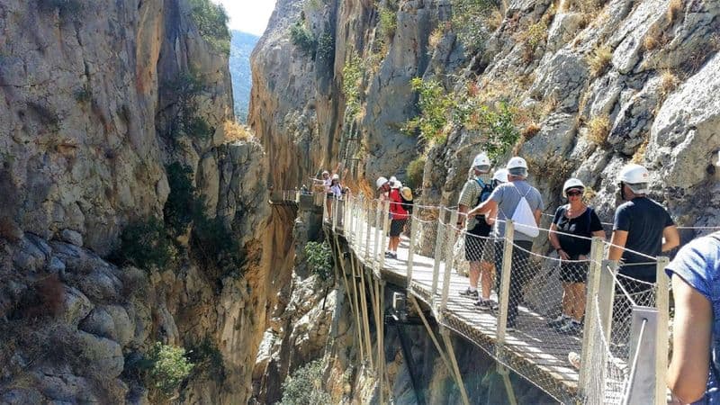 Billet Caminito del Rey group walking tour
