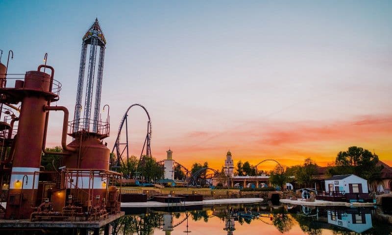 Billet Parque Warner entrance ticket and transport from Madrid