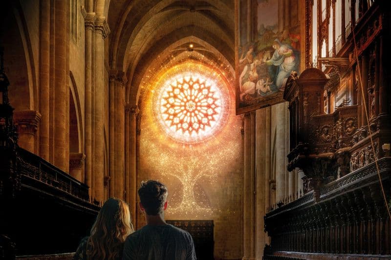 Billet Le Chemin de Lumière, une expérience immersive en soirée à la Cathédrale de Tarragone