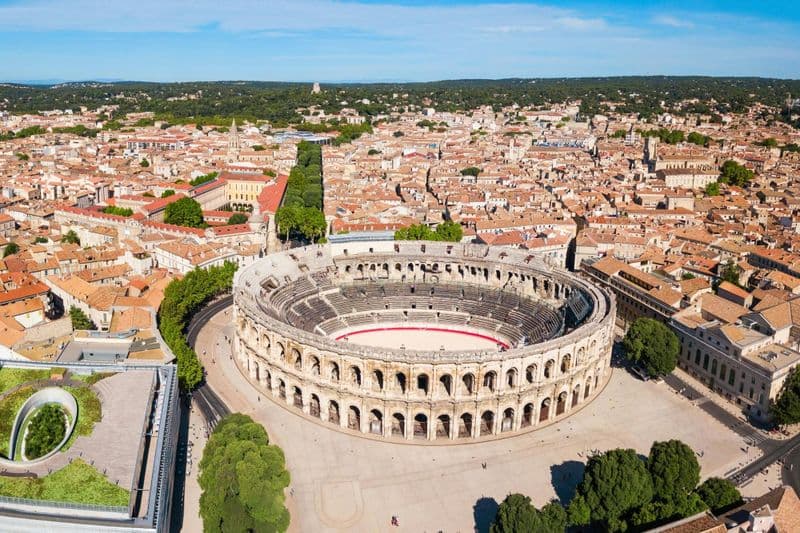 Billet Nimes Arena and city tour with audio guide