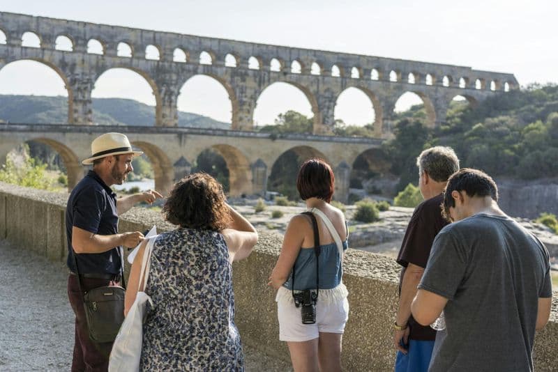 Billet Saint Rémy, les Baux de Provence et le Pont du Gard depuis Avignon