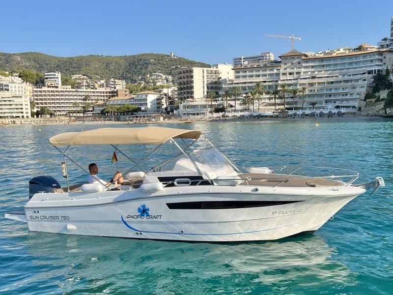 Billet Location de bateau - Pacific Craft 750 SC (Motorboat)