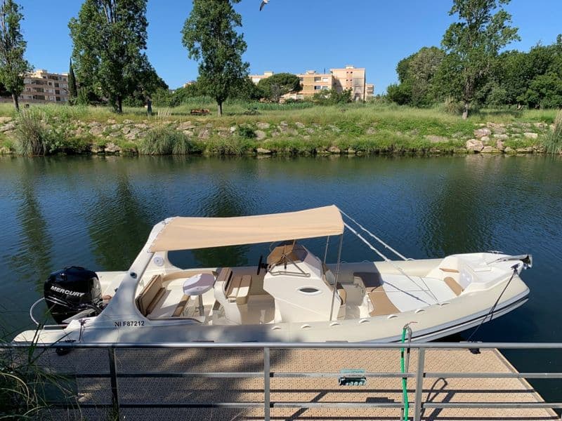 Billet Location de bateau - Lomac MERCURY (Semi-rigid)