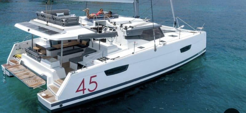 Billet Location de bateau - Fountaine Pajot Elba 45 (Multihull)