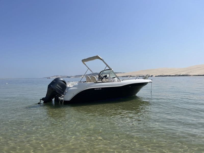 Billet Location de bateau - Quicksilver 630 Commander (Motorboat)