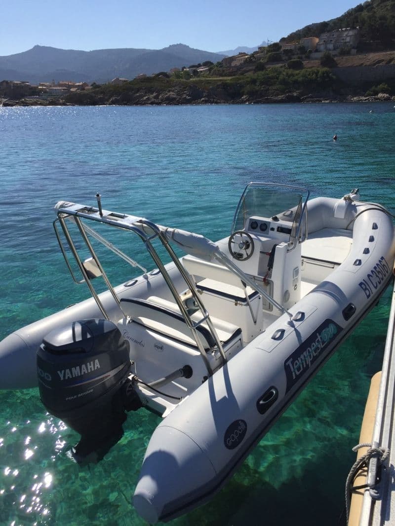 Billet Location de bateau - Capelli Tempest 550 (Semi-rigid)