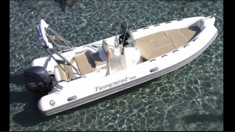Billet Location de bateau - Capelli Tempest 600 (Semi-rigid)