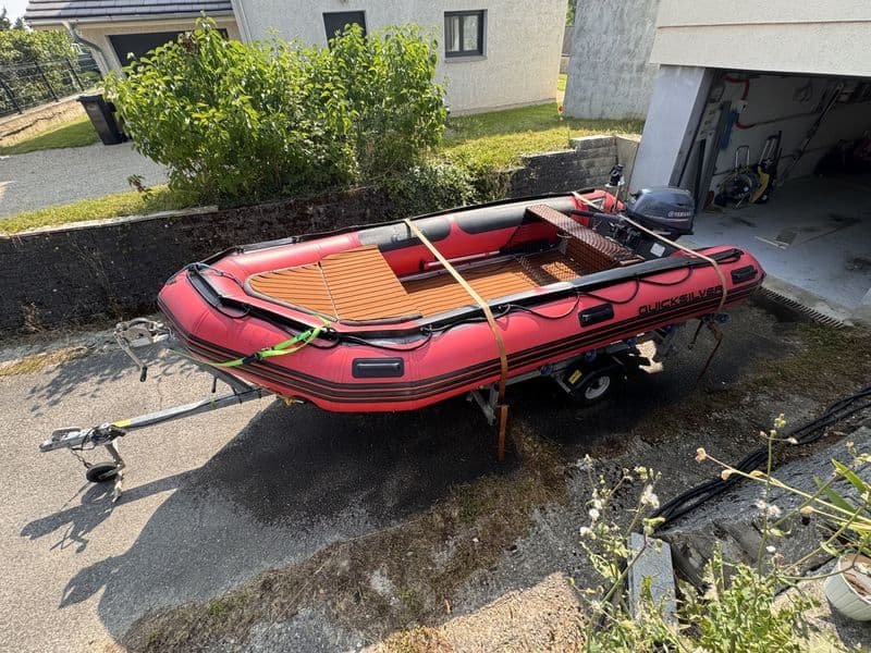 Billet Location de bateau - Quicksilver 430 SHD (Semi-rigid)