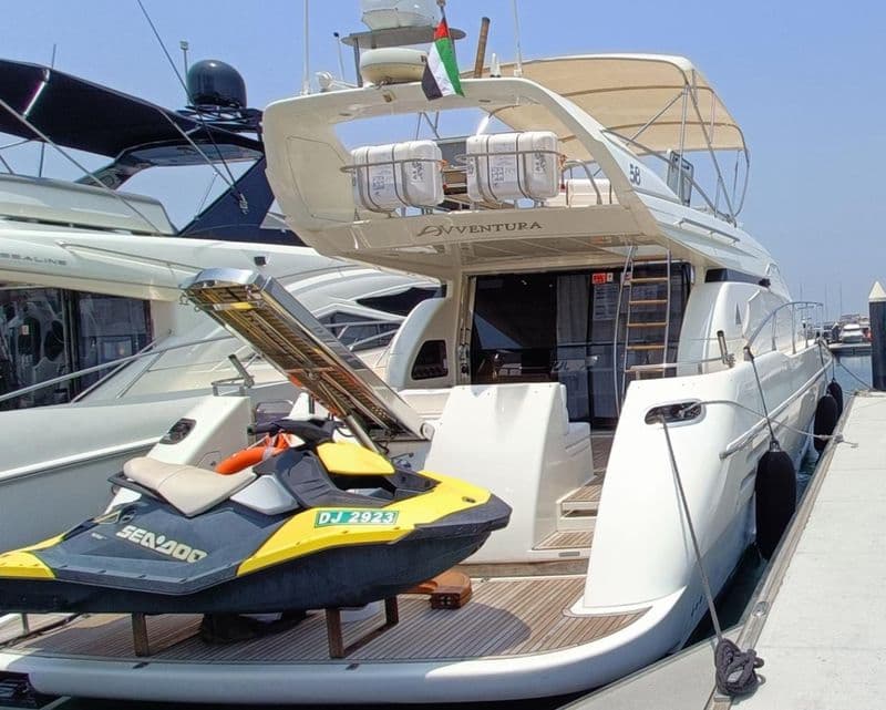 Billet Location de bateau - Azimut 60 Fly (Yacht)